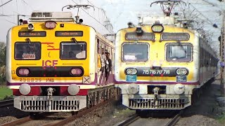 Eastern amp South Eastern Railways ICF Medha EMU Trains  PanskuraHowrah  BandelKatwa Local  IR [upl. by Eidok]