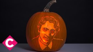 How to carve a Justin Trudeau pumpkin [upl. by Ennyleuqcaj]