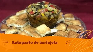 ANTEPASTO OU CAPANOTA DE BERINJELA E ABOBRINHA [upl. by Anaderol]