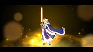 Artoria first turn double cast ft appended skills [upl. by Assenal95]