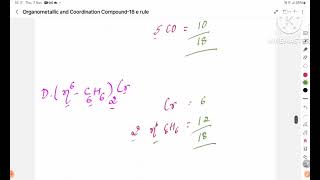 Organometallic Compounds  Coordination compounds18 Electron RulePart3ExamplesKannada [upl. by Ahsilek]