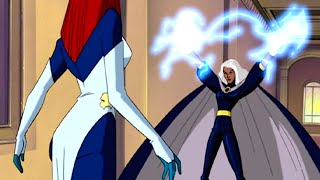 Storm vs Mystique XMen Evolution  S1E12  quotThe Cauldron Part 1quot [upl. by Anelrahs]