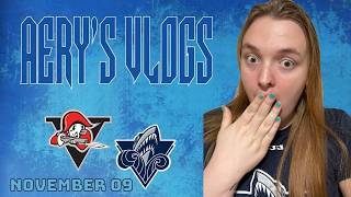 20241108  Home Game 6 of the Rimouski Oceanic  AERYS VLOG [upl. by Nnod840]