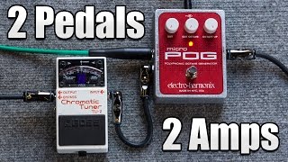 Royal Blood Bass Effects with 2 Pedals and 2 Amps [upl. by Solahcin]