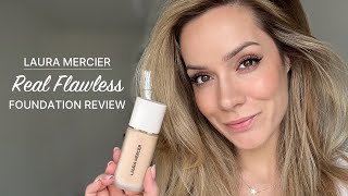 NEW Laura Mercier Real Flawless Foundation Review  Shonagh Scott [upl. by Anirtal]