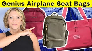 6 Genius Airplane Seat Personal Item Bags Youll Want to Know About [upl. by Attenev]