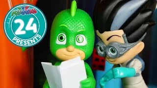 PJ Masks Creation 24  Toy Adventures Romeo Controls Gekko new 2017 [upl. by Ellerehc]