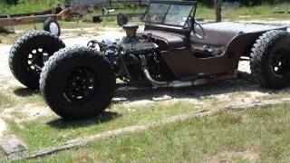 Krawltex Willys Jeep Rat Rod [upl. by Domonic]