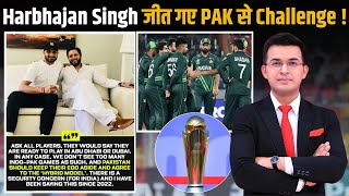 Pakistan से Challenge जीत गए Harbhajan Singh 2 साल पहले Pak Player से CT को लेकर लगाया था Challenge [upl. by Ativad]