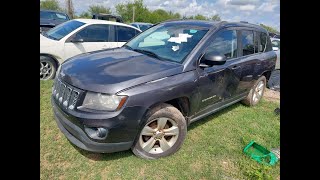 JEEP COMPASS 2016 AUT 24L 4X4 EN PARTES Y REFACIONES [upl. by Noed]