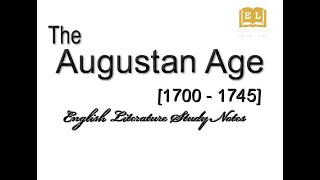 The Augustan Age  1700  1745 [upl. by Esiuolyram]