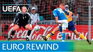 EURO 2000 highlights Italy 21 Sweden [upl. by Egres]