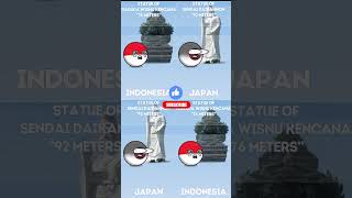 The Largest Statues Of The Countries 💀 countryball [upl. by Ecirtnahc]