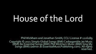 House of the Lord  Lyric Video [upl. by Tullus]