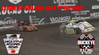 LoO IMCA Style Mods at Weedsport Speedway [upl. by Mavilia863]