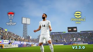 eFootball 2024  Update v330 Gameplay PS4 [upl. by Ahtiekal]