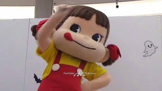 【ペコちゃん】今はなき阪急不二家から登場☆国民的マスコットキャラクターバラエティーショー★イオンモール堺北花田 Pekochan Variety Dance stage character show [upl. by Chrotoem]