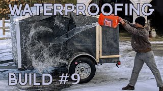 Waterproofing my Teardrop Trailer with EPDM  Build Video 9  Mechanical Attachment [upl. by Marshal]