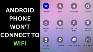 Wi Fi Limited Connection Problem on Android FIXED short [upl. by Acisey49]