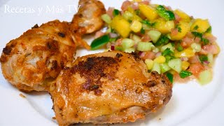 Si Ya No Sabes Cómo Cocinar el Pollo Haz Está Deliciosa Receta Te Chuparás Los Dedos [upl. by Jarrett]