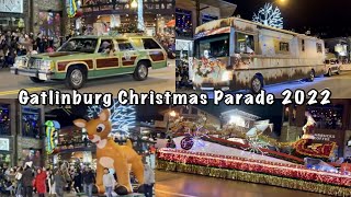 Gatlinburg Christmas Parade 2022 Smoky Mountains Tennessee artiststorytellerdonny [upl. by Alled]