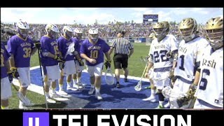 NCAA Quarterfinals  Albany vs Notre Dame [upl. by Zahavi]