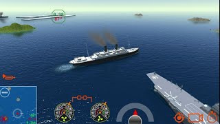 passenger ship hit by large air craft carrier [upl. by Deroo]