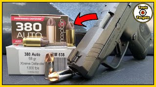 Is It REALLY quotJust as GoodquotARX Inceptor vs Underwood Xtreme Defender 380 Auto Ammo Test [upl. by Bassett]