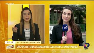 Criciúma estende ano letivo para cumprir exigências legais [upl. by Teddi]