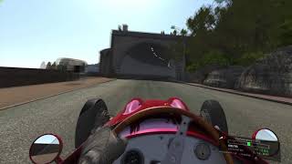 Assetto Corsa 1957 Maserati 250f at Monaco with Juan Manuel Fangio [upl. by Dorman]