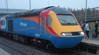 43159  43089 The Midland Venturer Ilkeston to London St Pancras 281023 at Ilkeston Station [upl. by Adnawaj961]