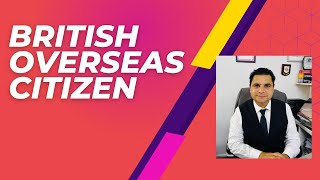 Difference between a British citizen and a British overseas citizen [upl. by Ozneral899]