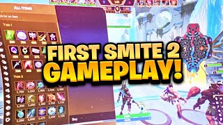 FIRST LOOK SMITE 2 FULL GAMEPLAY [upl. by Enneirb]