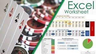 Poker Odds Hand Strength Calculator Excel Sheet  Spreadsheet Download [upl. by Hollerman]