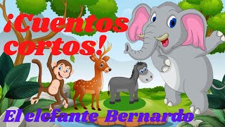 EL ELEFANTE BERNARDO  El mejor cuento corto infantil cuento con valores para niños [upl. by Joost393]