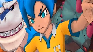 Futebol com dinossauros  Inazuma Eleven GO Chrono Stone parte 10 [upl. by Hajed765]