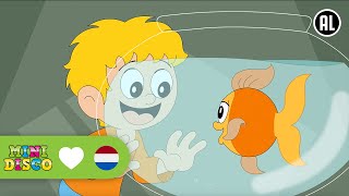 VISJE IN HET WATER  Kinderliedjes  Liedjes voor Peuters en Kleuters  Minidisco [upl. by Pellet]