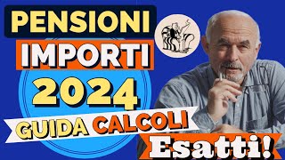 PENSIONI 👉 AUMENTI 2024 📊 Ecco COME CALCOLARE I NUOVI IMPORTI ✅ Semplicissimo❗️ [upl. by Airamahs697]