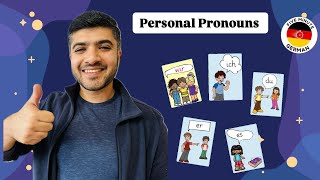 German Personal Pronouns in Nominativ I Personalpronomen in German I German A1 [upl. by Michaeu]