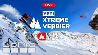 LIVE Freeride World Tour 2024 Finale  Xtreme Verbier [upl. by Ahsieyk]