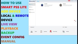 How to install and setup Smart pss lite software  How to configure Smart pss lite  2024  hindi [upl. by Lebiram]