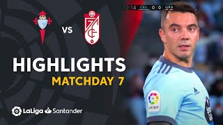 Resumen de RC Celta vs Granada CF 10 [upl. by Mcnully]