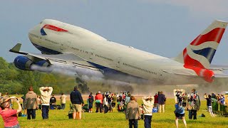 DANGEROUS EMERGENCY LANDING  Engine Failed Low pass Aborted Landing Go Around in Crosswind [upl. by Keever]