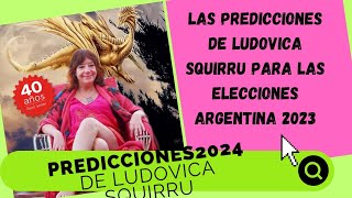 Las Predicciones de Ludovica Año del Dragón y quien gana en el Balotaje De Argentina 2023 [upl. by Cynarra660]