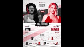 🚨 FIGHT WEEK KLAXON 🚨  ✅ Ryan vs Mayer  📅 Fri 27Sep  🏆 [upl. by Micco142]