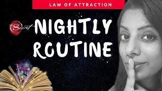 10 Powerful Nightime Habits For Manifestation Nightly manifestation Routine Ritual [upl. by Eneg]