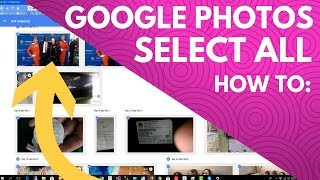 Google photos select all  How to [upl. by Tnek79]