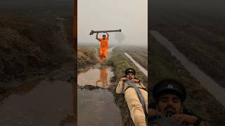 The Water Pipe Vs Police Men 🚓😲 trending funny comedy viral [upl. by Varrian941]