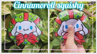 Cinnamoroll squishy tutorial I ASMR Tutorial squishy I cinnamoroll squishy [upl. by Annaihr]