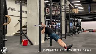 Supinated Grip Inverted Rows [upl. by Tena]